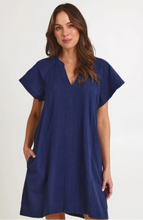 Load image into Gallery viewer, Boom Shankar - Summer Livy Dress - Navy
