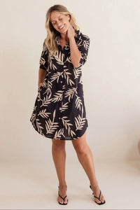 See Saw - Cotton Shirtmaker - Leaf