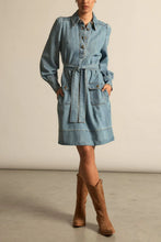 Load image into Gallery viewer, Zoe Kratzmann - Opal Dress - Light Washed Denim
