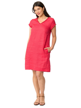 Load image into Gallery viewer, Foil - V Festival Dress - Melon
