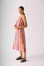 Load image into Gallery viewer, Foil - Why Knot Dress - Sunset Stripe
