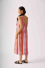 Load image into Gallery viewer, Foil - Why Knot Dress - Sunset Stripe
