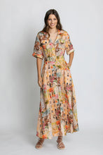 Load image into Gallery viewer, Kachel - Charlie Short Sleeve Maxi Dress - Capri
