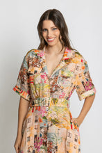 Load image into Gallery viewer, Kachel - Charlie Short Sleeve Maxi Dress - Capri
