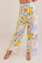 Load image into Gallery viewer, Kaleido - High Waisted Wide Leg Pant - Amalfi Dreams
