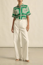 Load image into Gallery viewer, Zoe Kratzmann - Pixel Top - Parrot Scarf
