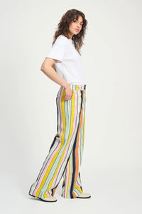 POM - Paradise Stripes Linen Pant