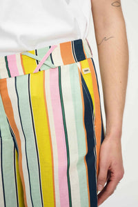 POM - Paradise Stripes Linen Pant