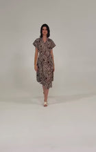 Load and play video in Gallery viewer, Sacha Drake - Bonnie Shirtmaker Dress - Chocolate Cream
