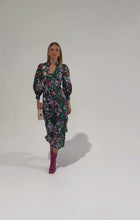 Load and play video in Gallery viewer, Sacha Drake - Enchanted Garden Dress - Forest Lilac Floral
