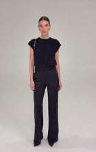 Load and play video in Gallery viewer, Sacha Drake - Bubble Knit Top in Black
