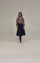 Load and play video in Gallery viewer, Sacha Drake - Alexia Blouse - Cocoa Cream Paisley
