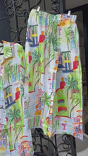 Load and play video in Gallery viewer, Wear Colour - Motel Print Pant
