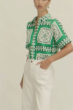 Load and play video in Gallery viewer, Zoe Kratzmann - Pixel Top - Parrot Scarf
