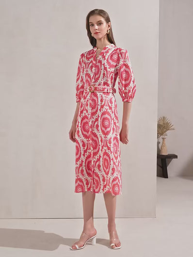 GDS - Abyss Long Dress - Coral
