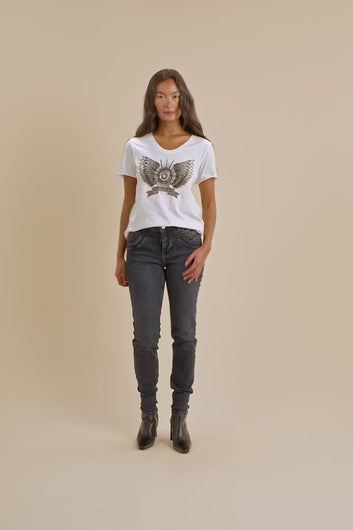 Mos Mosh- Gethi Tee - White