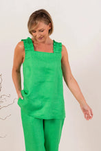 Load image into Gallery viewer, See Saw - Linen Square Neck Top
