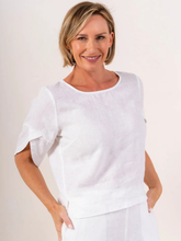 Load image into Gallery viewer, See Saw - Envelope Top - White

