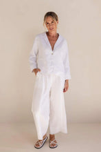 Load image into Gallery viewer, See Saw - Relaxed Linen Blazer - White
