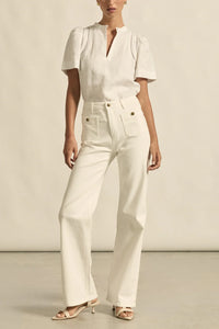 Zoe Kratzmann - Recollect Top - Porcelain