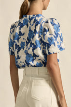 Load image into Gallery viewer, Zoe Kratzmann - Recollect Top - Azure Bouquet

