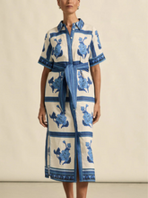 Load image into Gallery viewer, Zoe Kratzmann - Roam Dress - Azure Collage
