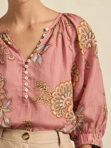 Zoe Kratzmann - Tranquil Top - Kgari Bloom