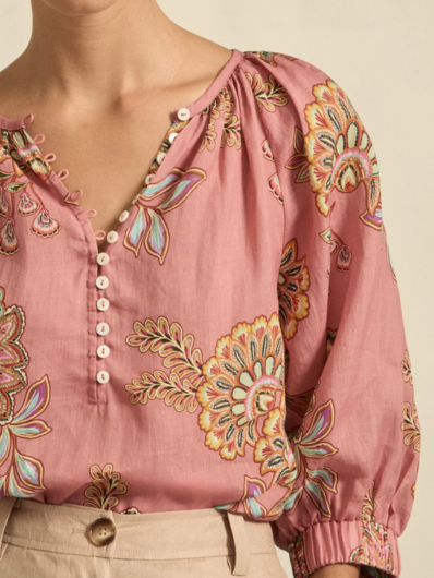Zoe Kratzmann - Tranquil Top - Kgari Bloom
