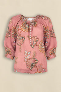 Zoe Kratzmann - Tranquil Top - Kgari Bloom