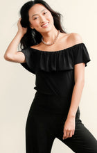 Load image into Gallery viewer, Sacha Drake | Off Shoulder Frill Top
