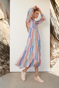 The Dreamer Label | Lilya Shoreline Hemp Ankle Dress