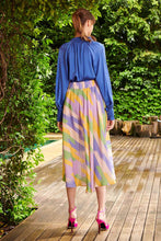 Load image into Gallery viewer, The Dreamer Label | Kira Silk Blouse | Iris Blue
