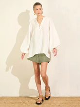 Load image into Gallery viewer, Hattie | Blouson Sleeve Top
