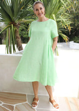 Load image into Gallery viewer, Goondiwindi Cotton | Relaxed Dress Apple
