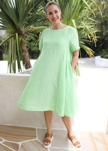 Goondiwindi Cotton | Relaxed Dress Apple