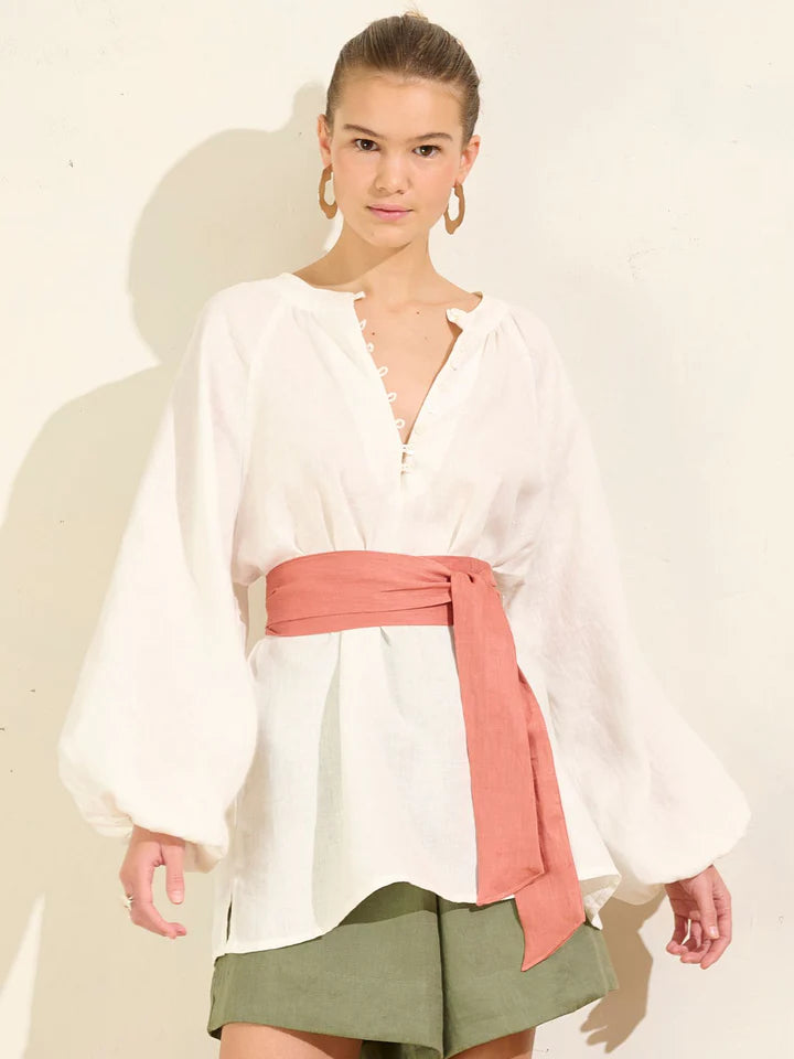 Hattie | Blouson Sleeve Top