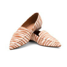 Load image into Gallery viewer, Millwoods | Brown Zebra Pointed Flat
