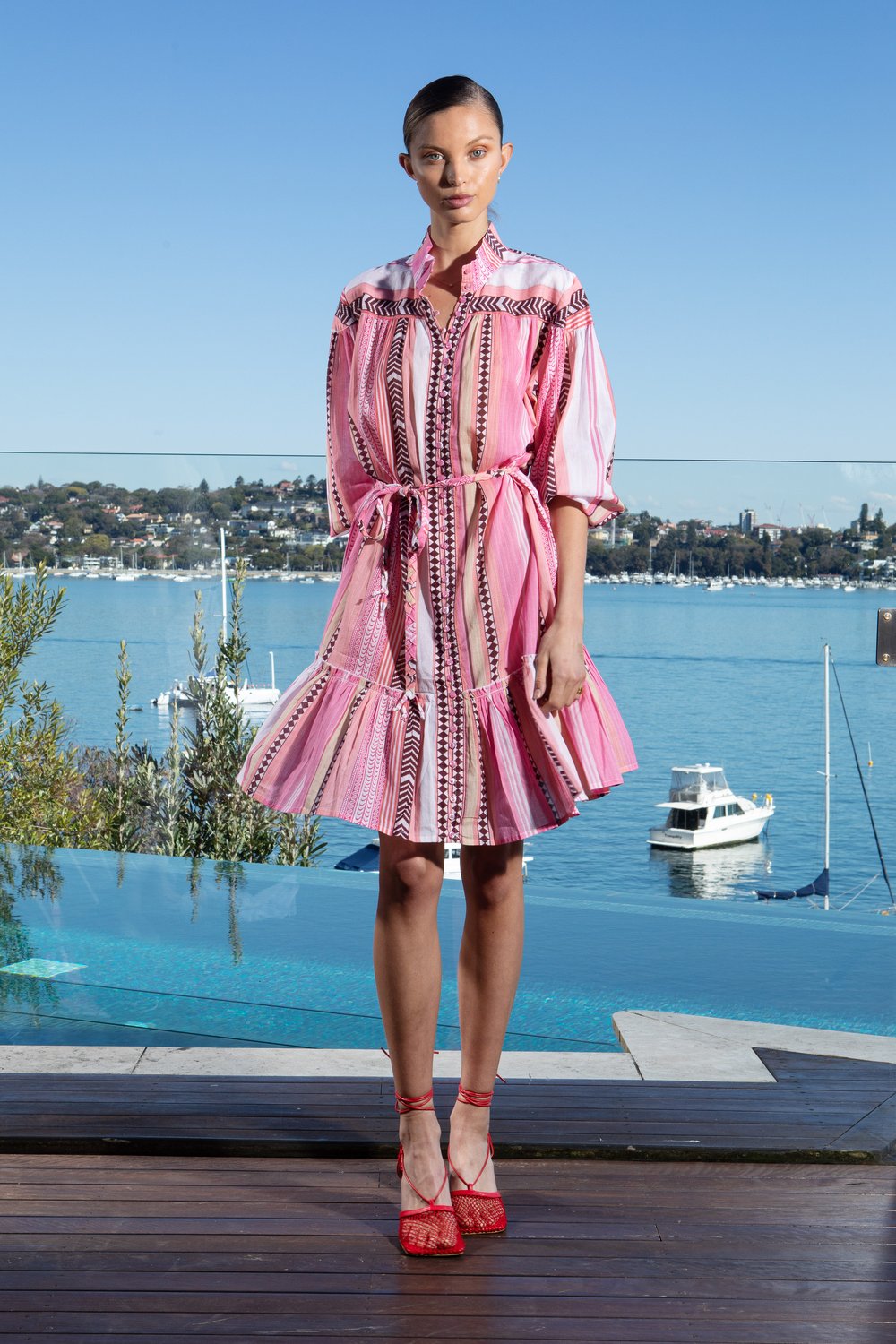 Lola Australia | April Dress | Barths Stripe