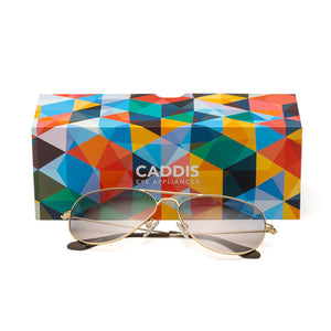Caddis | Mabuhay Eyewear | Matte Gold Charcoal