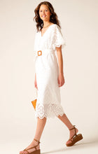 Load image into Gallery viewer, Sacha Drake | Diamond Head Midi Dress | White
