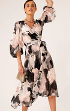 Load image into Gallery viewer, Sacha Drake | Finest Hour Wrap Dress | Dusty Rose
