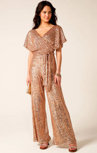 Sacha Drake | Sequin Palazzo Pant | Gold