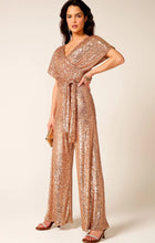 Load image into Gallery viewer, Sacha Drake | Sequin Palazzo Pant | Gold
