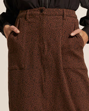 Load image into Gallery viewer, Zoe Kratzmann | Loft Skirt | Toast Leopard
