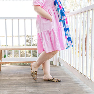 Millwoods | Leopard Pony Hair Mule