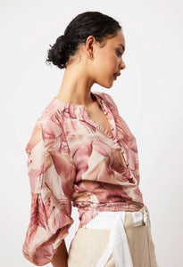Once Was | Emalia Cotton/Silk Blouse