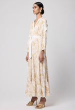 Load image into Gallery viewer, Once Was | Arlo Golden Palm Print Dress
