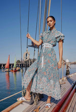 Load image into Gallery viewer, Once Was | Margot Cotton Maxi | Marina Flower
