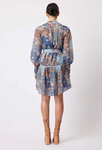 Load image into Gallery viewer, Once Was | Serena Cotton/Silk Dress | Como Flower

