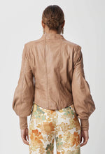 Load image into Gallery viewer, Once Was | Farrah Leather Jacket | Husk
